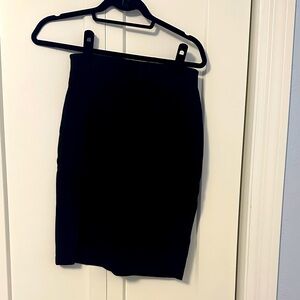 Philosophy Elegant Black Pencil Skirt EUC Size 2